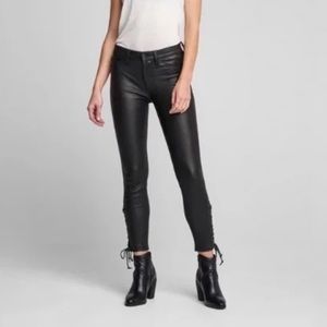 Authentic Leather Hudson Lace Up Pant 29 Retails $1200